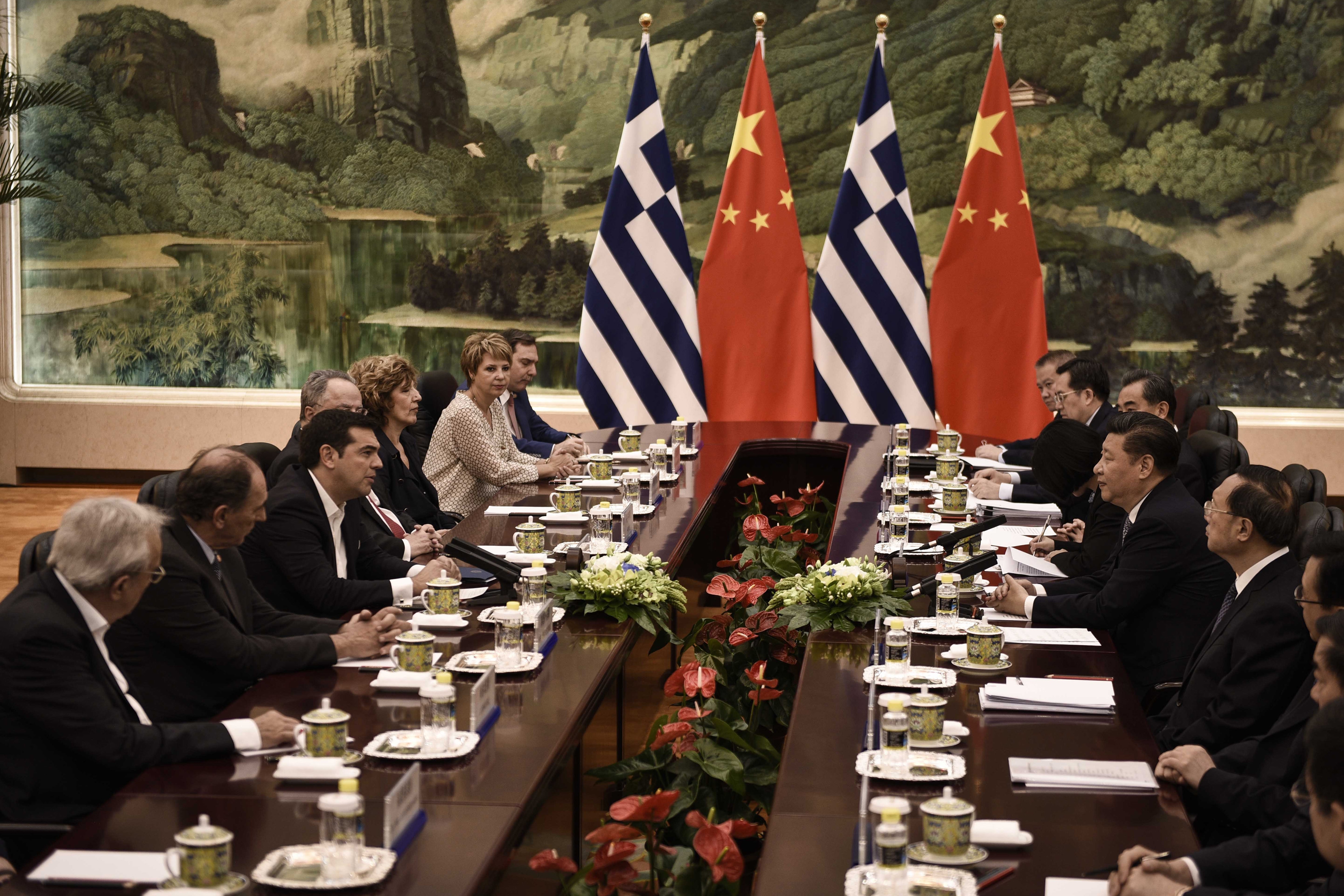 Prime Minister Tsipras in Beijing